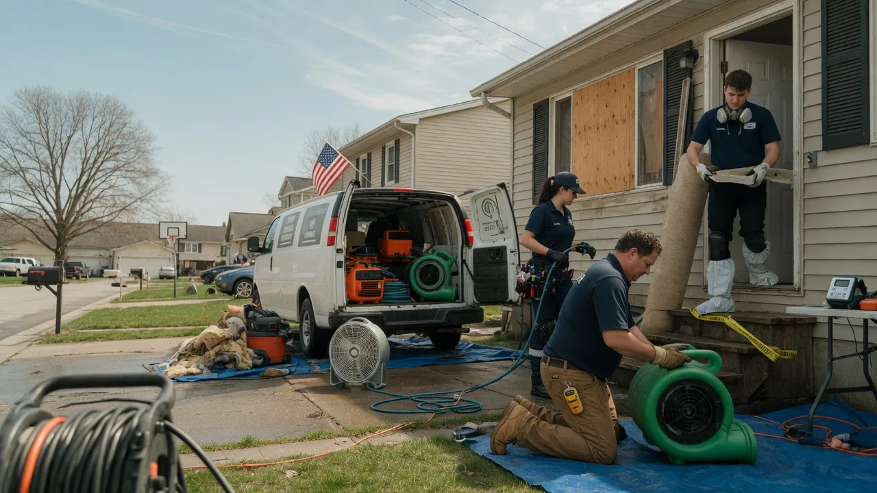 Water Damage Restoration in Unionville, MO near me